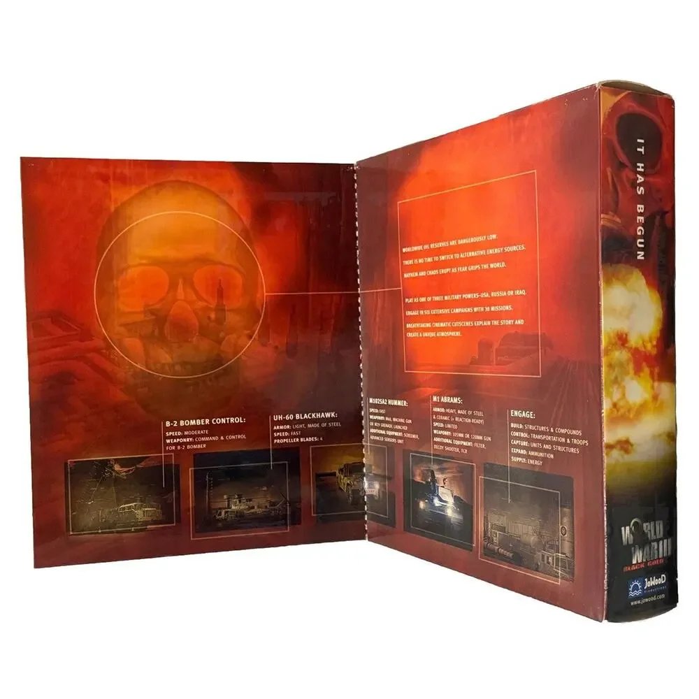 World War III Black Gold PC Game - Preowned - Complete in Original Box